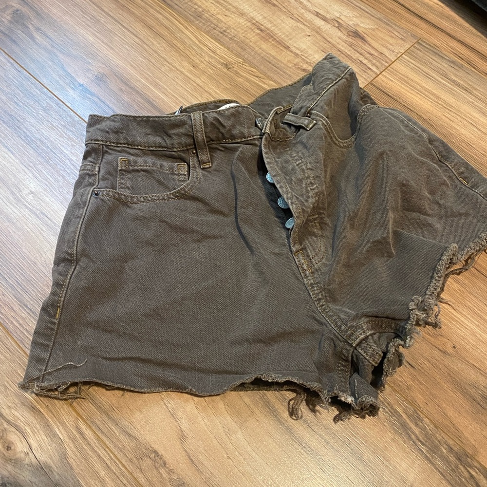 PacSun Brown Jean Shorts